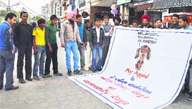 The Sarabha Nagar Market Association hs launched a campaign for the adoption of stray dogs.
