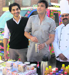 Chef Vikas Khanna launches traditional beverages at Sarhad in Amritsar. 