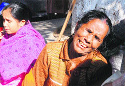 Grief-striken family members of the deceased in Chandigarh