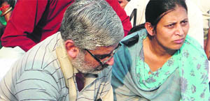 A file photograph of Shrutis parents
