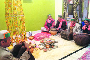Celebration of Nawala in Chamba. 