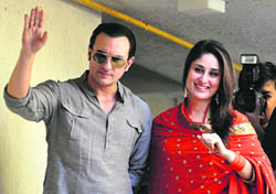Saif Ali Khan & Kareena Kapoor Khan