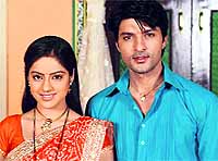 Sandhya and Anas Rashid from Diya Aur Baati Hum