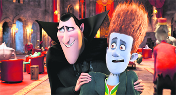 A still from Hotel Transylvania 3D