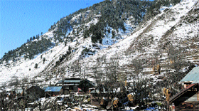 The upper reaches of the Kashmir valley received light to moderate snowfall on Saturday.