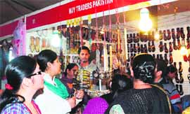 Pakistan stalls were the biggest crowd puller at PITEX-2012  in Amritsar.