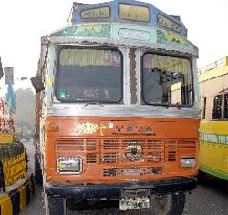 Staff and students of DPS in Bathinda got an early-morning shocker when the bus ferrying them to school was hit by a truck (above). Although no one was hurt, the teachers, while recounting the accident, said the bus wobbled precariously. For some time after the accident, the truck was parked on a road near the Rose Garden roundabout and obstructed the smooth flow of traffic. tribune photo: Pawan sharma