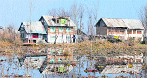 The Dal Lake is fast becoming a victim to encroachments despite the governments claim to remove them.
