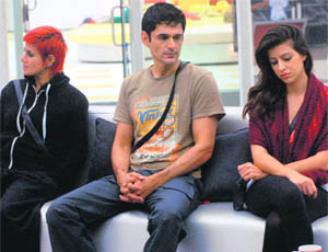 Inmates in Bigg Boss house