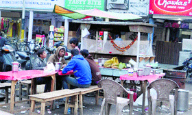 Encroachments at Bhadaur House in Ludhiana.