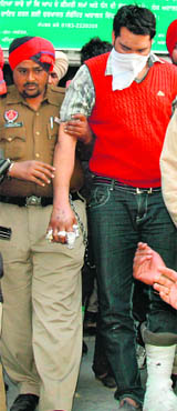 Ranjit Singh Rana at an Amritsar court on Tuesday.