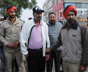 NRI Jaswinder Singh, who was also in the SUV when the accident took place, in police custody.