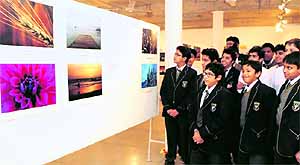 Students showcase their photographs at the Government Museum and Art Gallery