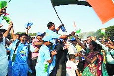 Hosts India win the inaugural Blind Cricket Twenty20 World Cup after defeating Pakistan by 29 runs in the title clash in Bangalore.