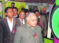 Health Minister Madan Mohan Mittal in Nangal on Saturday.