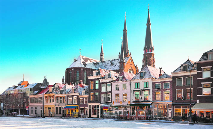 The Market Square at Delft