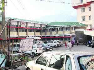 The old complex of the Civil Hospital in Palampur.