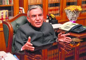Union Railway Minister Pawan Kumar Bansal