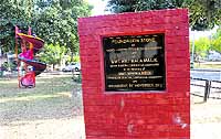 Work on a water boosting station in Sector 46 is yet to be started. 