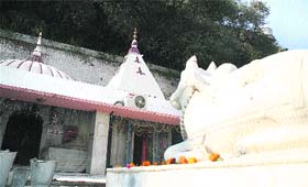 The Peer Kho temple on the banks of the Tawi in Jammu