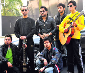 Members of the band Ehsaas