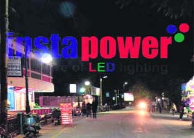 LED streetlights installed in Mussoorie