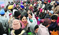 Poor seating arrangements lead to chaos at the stadium