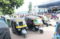 There was no relief from parking blues at the local railway station