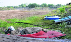 The citys landmark, the Sukhna Lake, shrunk like never before with the water level in the boating area reaching as low as 1.5 ft. 