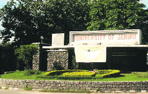 University of Jammu in the winter capital. 