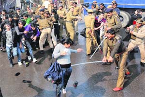 Tough times: The brutal gangrape of a 23-year-old girl on a moving bus in New Delhi made the nation erupt in anger