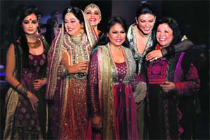 Career wise: Ritu Kumars label completed 45 years, which was highlighted at the grand finale at the WLIFW