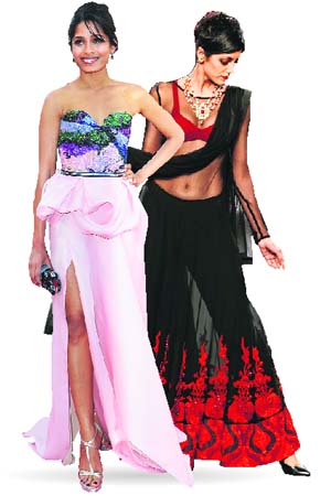 Black magic: Varun Bahls show was revolutionary in its own right as black made for an additional trousseau colour