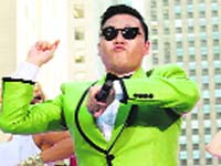 Go go Gangnam: Korean pop star Psys Gangnam style song and horse dance surpassed a billion hits on YouTube