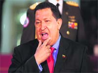Captain Courageous: Venezuela's President Hugo Chavez was re-elected in October for another six-year term