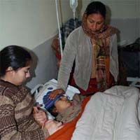 Jasbir Kaur was admitted to Civil Hospital on Sunday