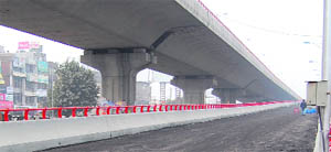 The road project came to an end with the construction of its fourth ramp in Amritsar. 