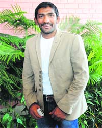 Going strong: Yogeshwar Dutt Photo: Manoj Mahajan