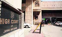 The High Court in Srinagar