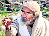 Matra Sadan founder Swami Shivanand in Haridwar on Thursday