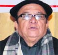 Secretary-general of the South Asian Free Media Association Imtiaz Alam addresses mediapersons in Amritsar on Friday.