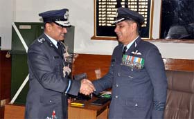 Group Captain RK Obheroi takes over the command of the Air Force Station, Bhisiana, from the outgoing Air Officer Commanding Air Commodore V Gaur on Friday.
