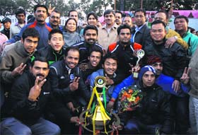 The City Young team that won the 7th Abhishek Dabral Memorial Football Tournament in Dehradun on Sunday