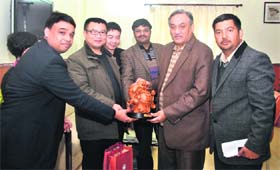 A delegation of the sugar industry meets Chief Minister Vijay Bahuguna in Dehradun on Thursday