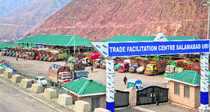 At the Salamabad centre in Uri, it is trade as usual. 