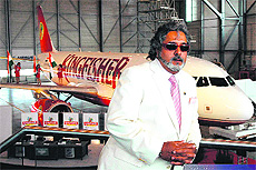 UB Group and Kingfisher Airlines chairman Vijay Mallya