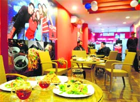 The warm interiors of Cuupa is quite inviting.