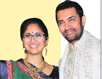 Kiran Rao and Aamir Khan