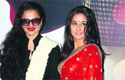 Rekha and Vidya Balan 