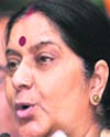 Sushma Swaraj, Leader of the opposition